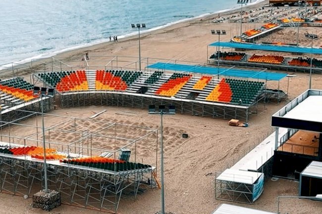 Alanya’da düzenlenecek 2025 Plaj Hentbol Şampiyonaları için Hazırlıklar Sürüyor