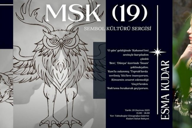 Esma Kudar’dan 100. Sergi Sembol Kültürü Serileri Yolculuğunu Sürdürüyor