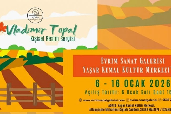 Ressam Vladimir Topal İstanbullu Sanatseverlerle Buluştu.