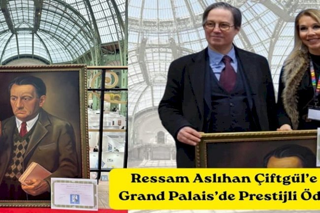 Ressam Aslıhan Çiftgül’e Grand Palais’de Prestijli Ödül