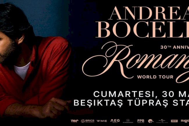 İstanbul, Andrea Bocelli’nin Romanza’sıyla  Efsanevi Bir Geceye Hazırlanıyor