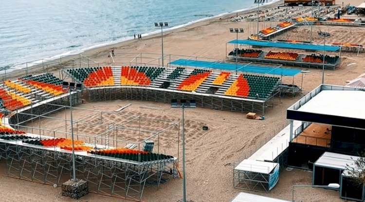 Alanya’da düzenlenecek 2025 Plaj Hentbol Şampiyonaları için Hazırlıklar Sürüyor