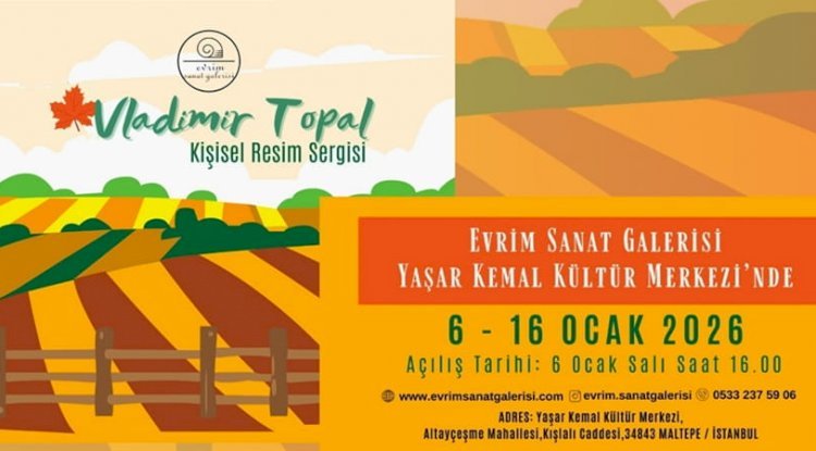 Ressam Vladimir Topal İstanbullu Sanatseverlerle Buluştu.