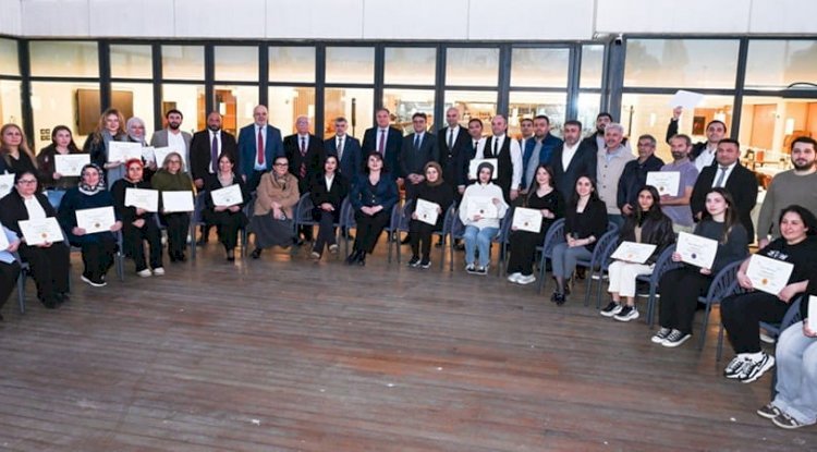 Servis Hizmetleri ve Barista Eğitim Programı Tamamlandı 52 Kursiyer Sertifikasını Aldı