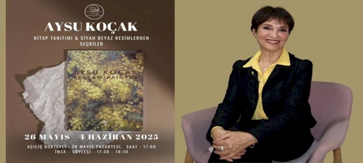 Ressam Aysu Koçak’tan Sanatta 50. Yıla Özel Etkinlik ile Kutluyor