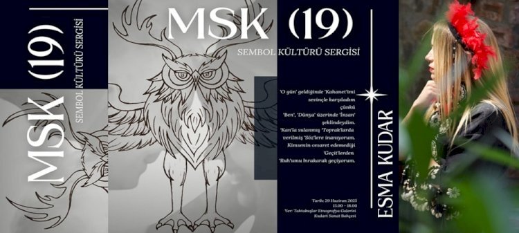 Esma Kudar’dan 100. Sergi Sembol Kültürü Serileri Yolculuğunu Sürdürüyor