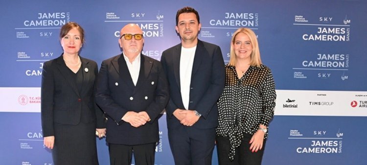  “James Cameron Sanatı” Sergisi Açılış Özel Daveti Gerçekleşti