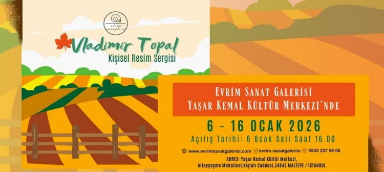 Ressam Vladimir Topal İstanbullu Sanatseverlerle Buluştu.